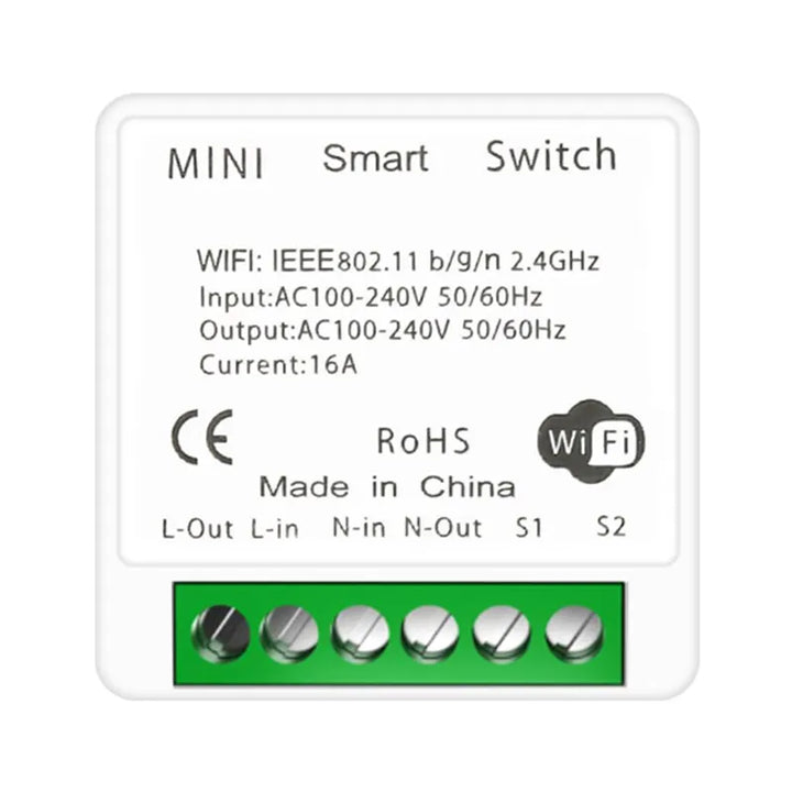 Interruptor inteligente wi-fi 16a