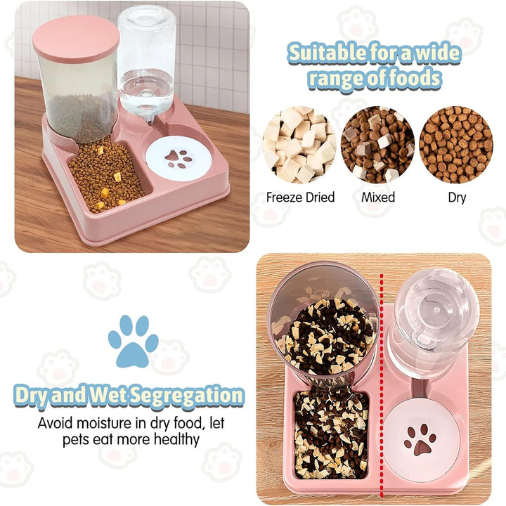 Conjunto automático de alimento para animais