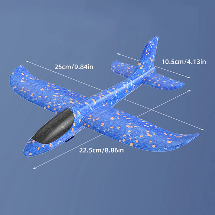 Brinquedos de aeronaves de ejeção de espuma