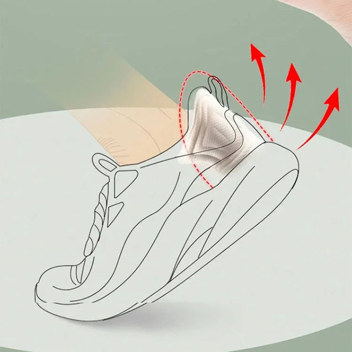 Palmilhas de calcanhar para pés