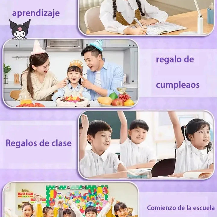 12-Peças Material Escolar para Crianças