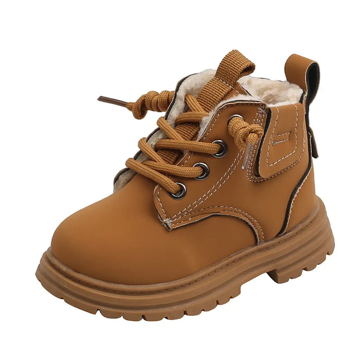 Novas botas  infantil inverno engrossado meninos meninas