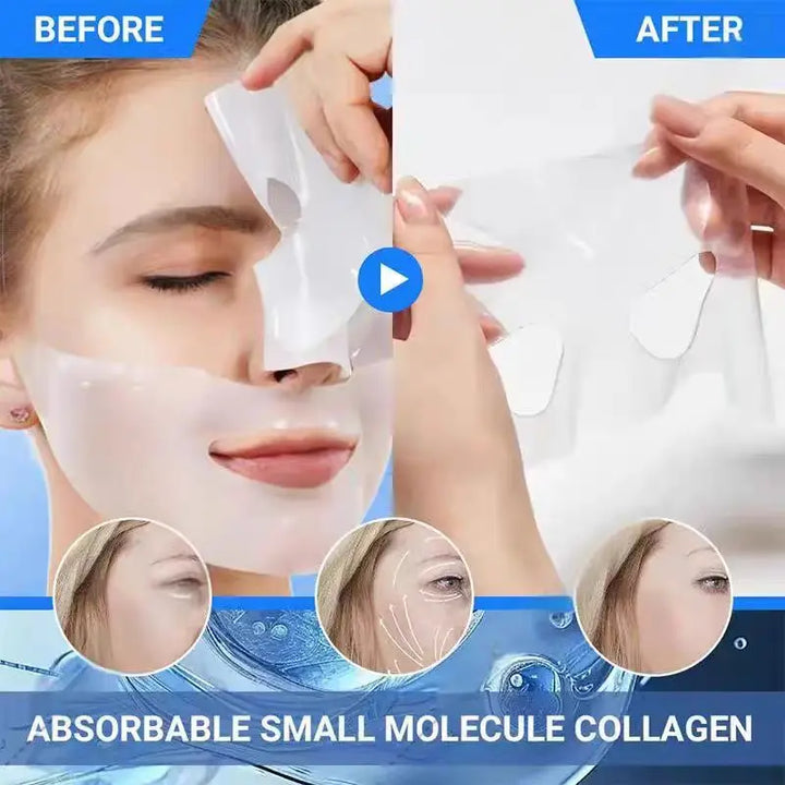 máscara facial anti rugas