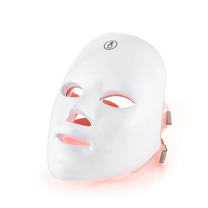 Máscara facial recarregável de led