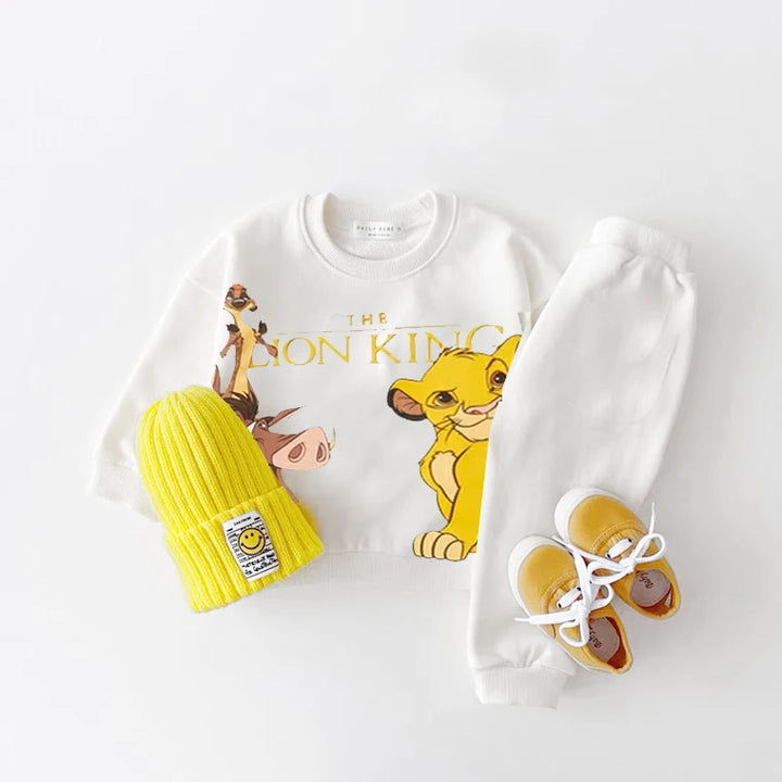 Conjunto de moletons estampados do Mickey Mouse