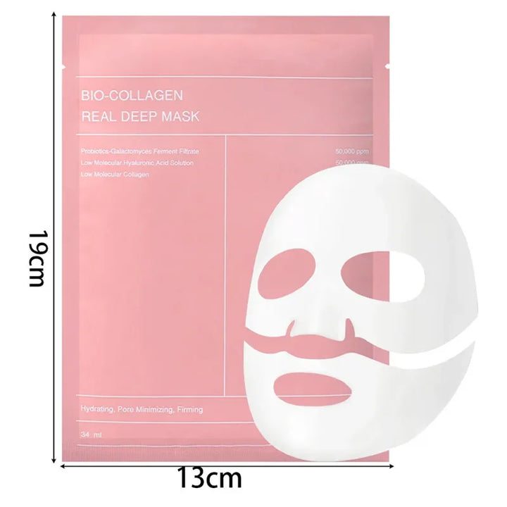 máscara facial anti rugas