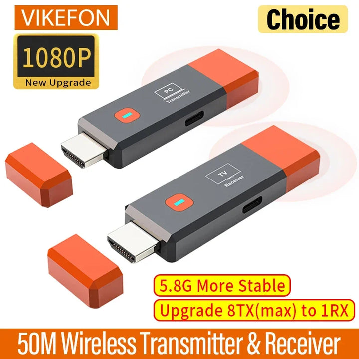 Receptor de vídeo hdmi sem fio