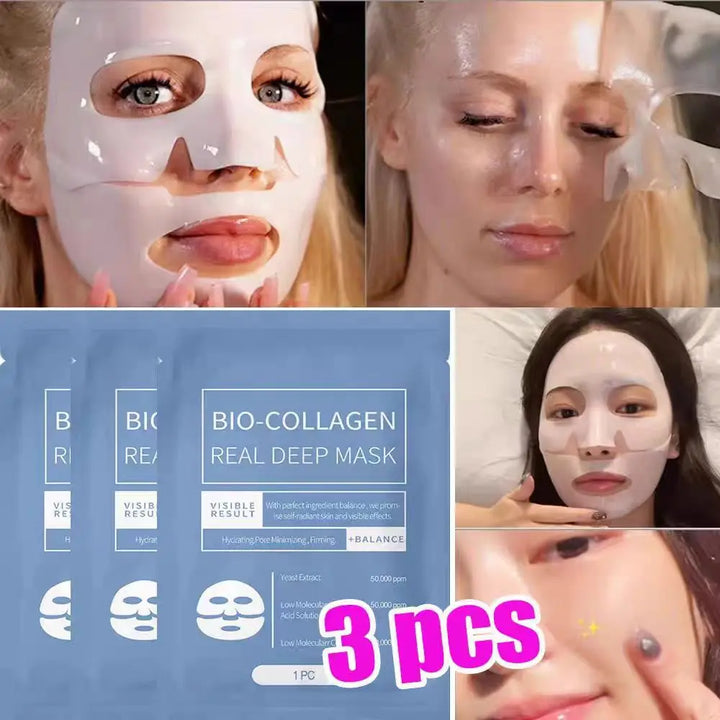 máscara facial anti rugas